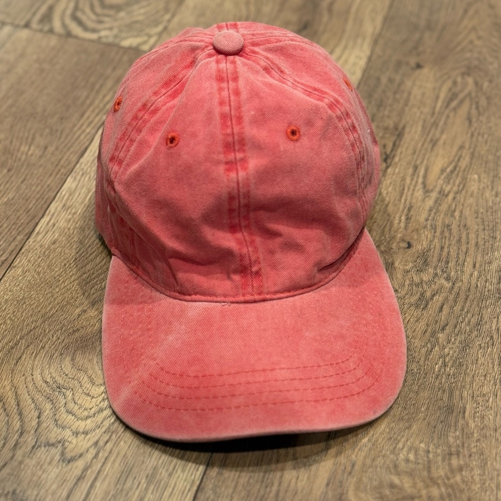 Like New NISSI CAPS Vibrant Orange Cotton Cap